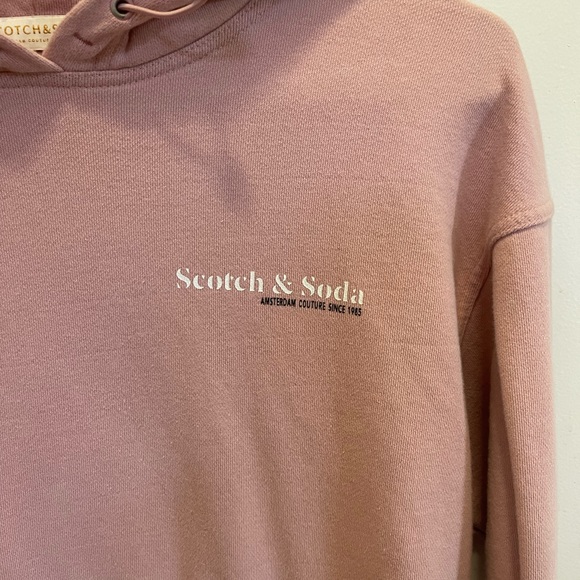 Scotch & Soda Amsterdam Pink Hoodie, Size Small - Picture 7 of 7